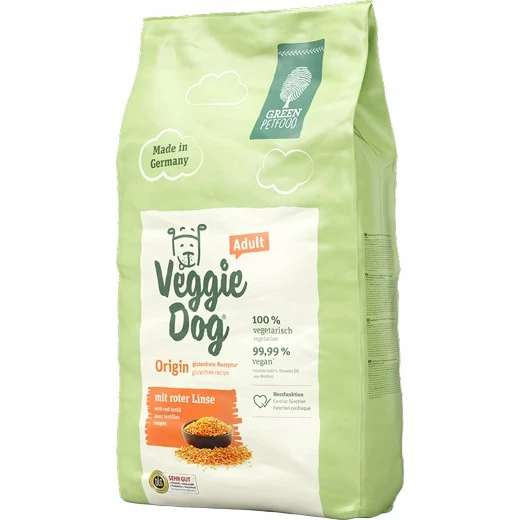 Green Petfood VeggieDog Origin | 10kg Hundefutter Glutenfrei 1 Green Petfood VeggieDog Origin | 10kg Hundefutter Glutenfrei