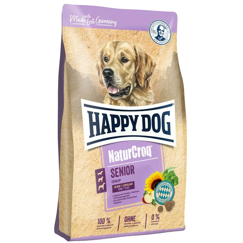 Happy Dog NaturCroq Senior | 4kg Hundefutter Für ältere Hunde 1 Happy Dog NaturCroq Senior | 4kg Hundefutter Für ältere Hunde