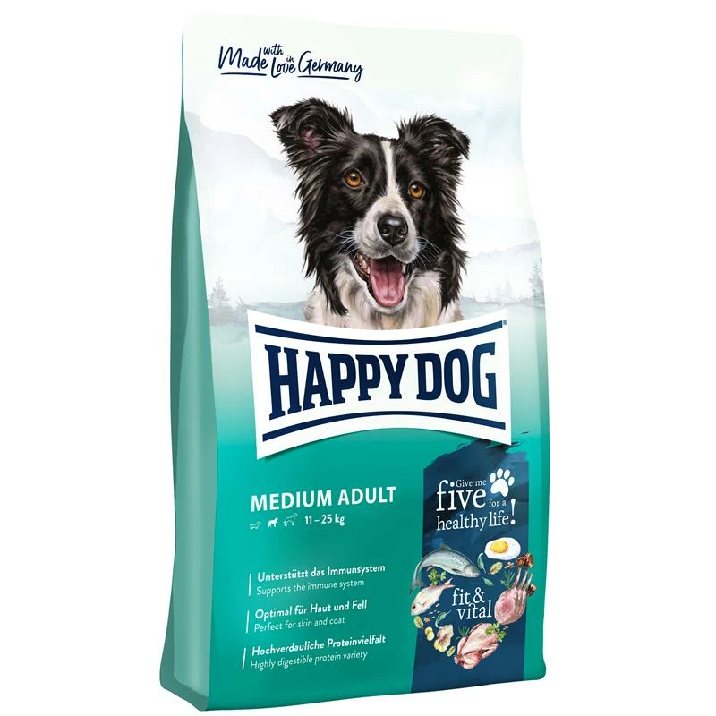 Happy Dog Supreme Fit & Vital Medium Adult | 12kg 1 Happy Dog Supreme Fit & Vital Medium Adult | 12kg