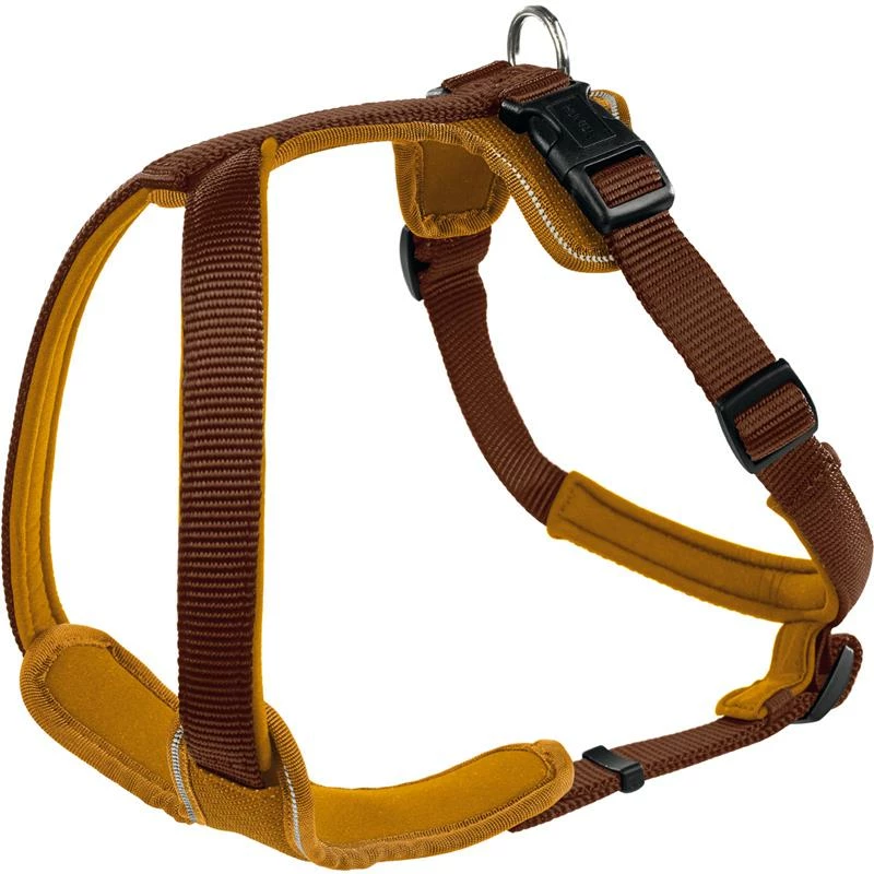Hunter Geschirr Neopren Braun/Caramel XS | 38-48cmx15mm Hundegeschirr 1 Hunter Geschirr Neopren Braun/Caramel XS | 38-48cmx15mm Hundegeschirr