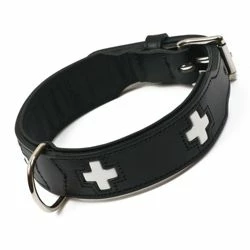 Hunter Halsband Swiss Nickel Gr.65 Ökoleder Schwarz | 51-58,5 Cm 1 Hunter Halsband Swiss Nickel Gr.65 Ökoleder Schwarz | 51-58,5 Cm