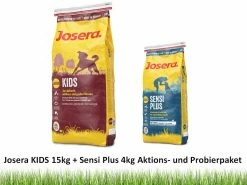 [Paket] Josera Emotion Kids | 15kg + 4,5kg Sensi Plus Hundefutter