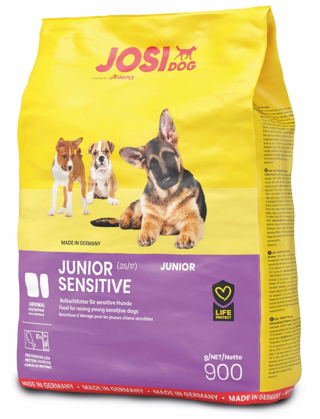 Josera JosiDog Junior Sensitive | 5x 900g Hundefutter Trocken 1 Josera JosiDog Junior Sensitive | 5x 900g Hundefutter Trocken
