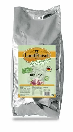 Landfleisch Softbrocken Adult Mit Ente | 5kg Hundefutter