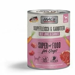 MACs Dog Kopffleisch & Karotten | 6x 800g Hundefutter