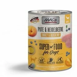MACs Dog Pute & Heidelbeeren | 6x 800g Hundefutter