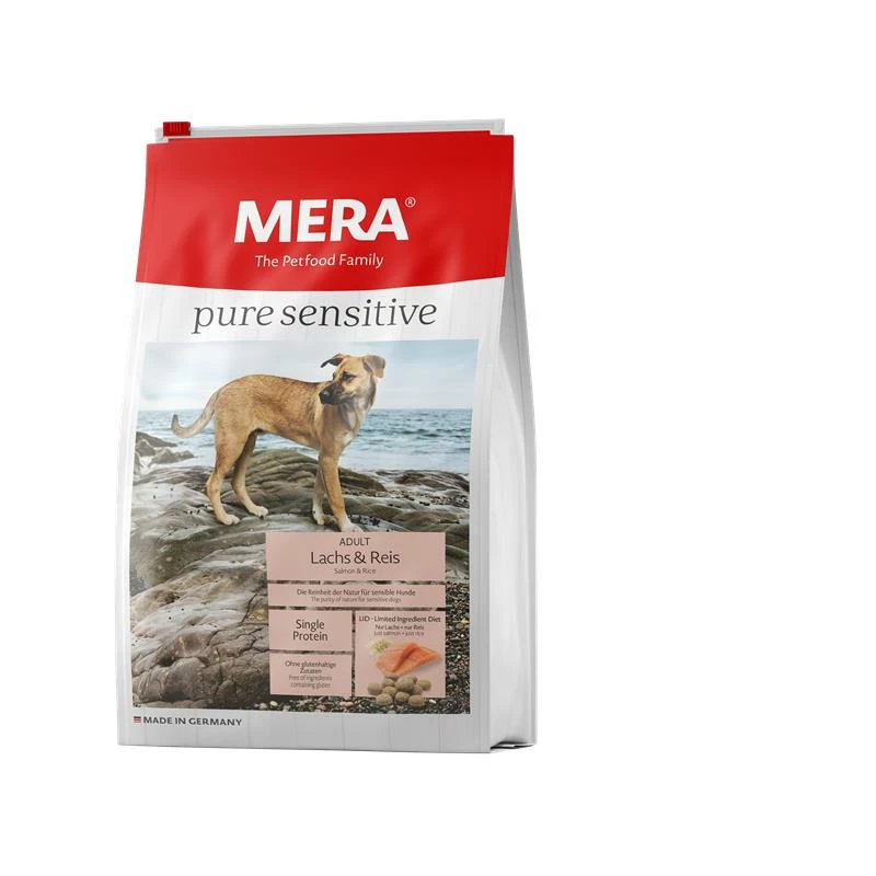 Mera Dog Pure Sensitive Lachs & Reis | 12,5kg Hundefutter Trocken 1 Mera Dog Pure Sensitive Lachs & Reis | 12,5kg Hundefutter Trocken