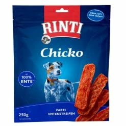 Rinti Chicko Zarte Entenstreifen | 9x 250g Hundesnack