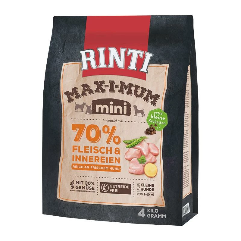 Rinti Max-i-mum Mini Adult Huhn | 4kg 1 Rinti Max-i-mum Mini Adult Huhn | 4kg