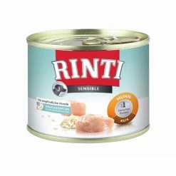 Rinti Sensible Huhn & Reis | 12x 185g Hundefutter Nass