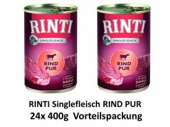 [Paket] Rinti Singlefleisch Rind Pur | 24x 400g Vorteilspack