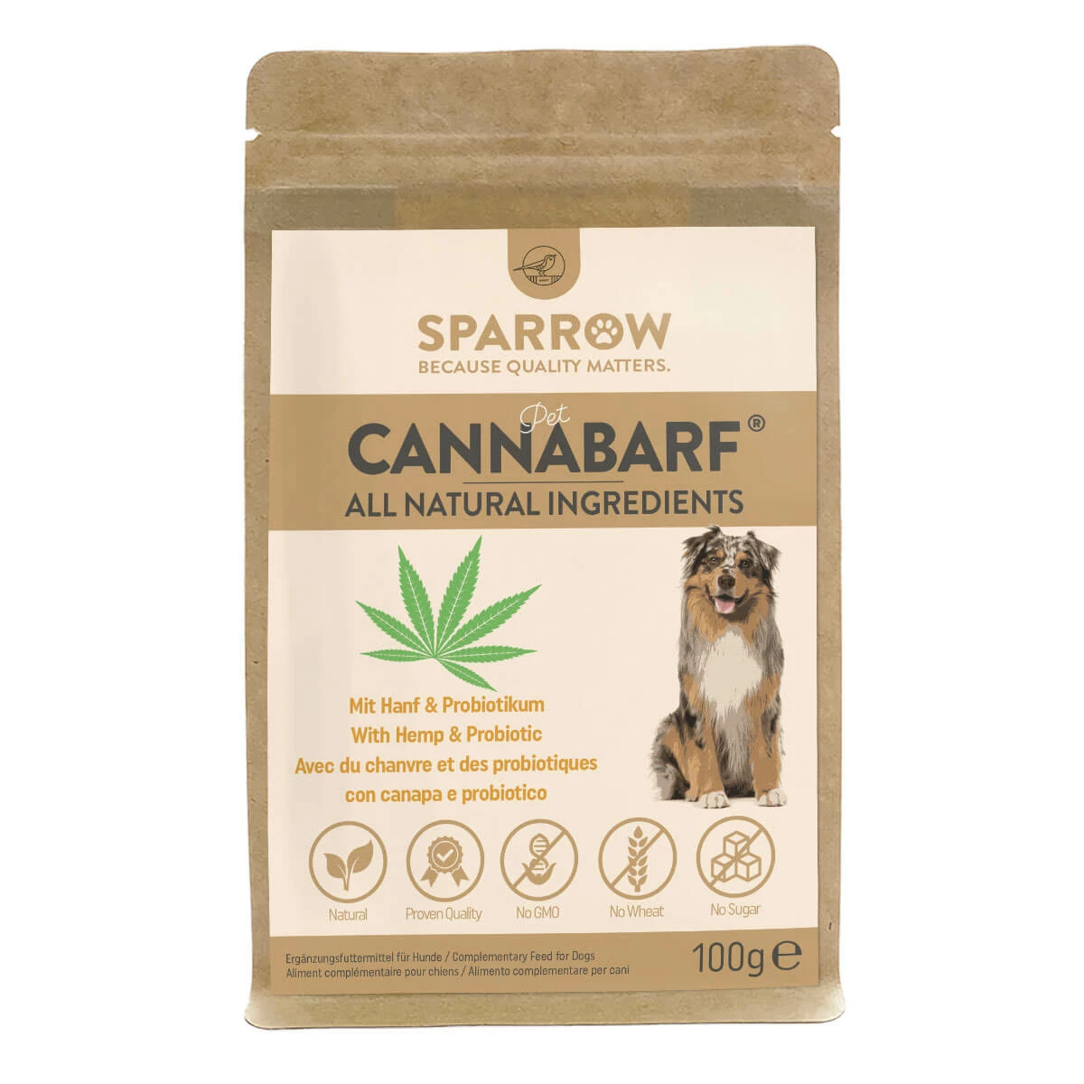 Sparrow Pet CannaBarf | 100g 1 Sparrow Pet CannaBarf | 100g