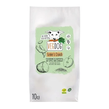 VEGDOG TROCKENFUTTER FARMERS CRUNCH |10kg 1 VEGDOG TROCKENFUTTER FARMERS CRUNCH |10kg