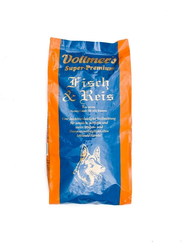 Vollmer´s Vollmers Fisch & Reis | 5kg Für Empfindliche Hunde 1 Vollmer´s Vollmers Fisch & Reis | 5kg Für Empfindliche Hunde
