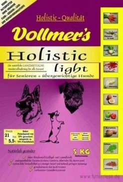Vollmer´s Vollmers Holistic Light | 15kg Hundetrockenfutter