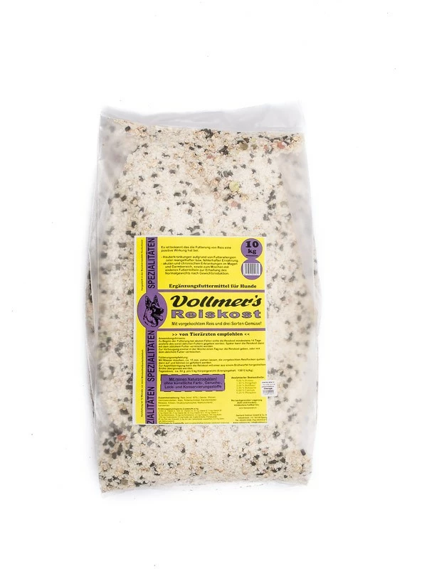 Vollmer´s Vollmers Reiskost | 5kg Für Hunde Mit Unverträglichkeiten 1 Vollmer´s Vollmers Reiskost | 5kg Für Hunde Mit Unverträglichkeiten