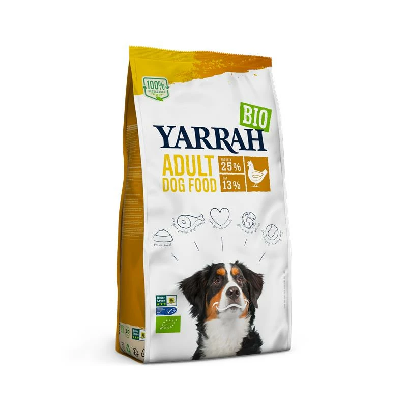 Yarrah Bio Dog Adult Huhn Trockenfutter | 15kg 1 Yarrah Bio Dog Adult Huhn Trockenfutter | 15kg